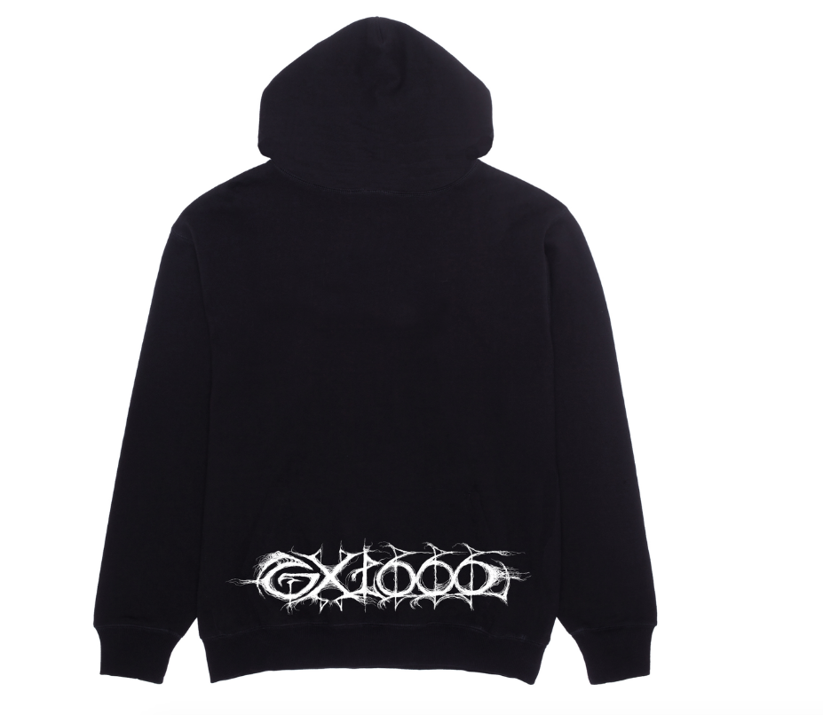 【GX1000】SKETECH HOOD BLACK GX1000 X Dystopia Hoodie — Solstice Skateboarding